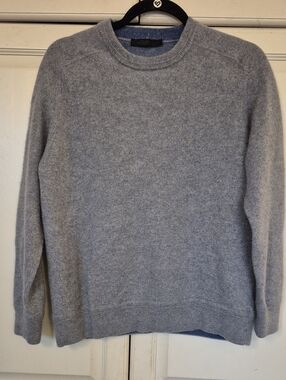 Light Gray Men's Crewneck Sweater